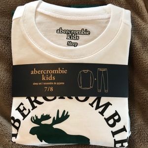 NWT Abercrombie kids Pj’s size 7-8